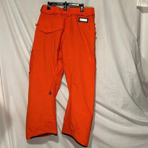 mens orange Volcom Nimbus all conditions climate protection pants size medium - Picture 2 of 16